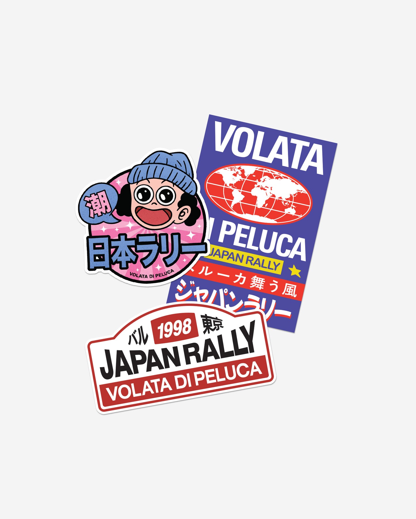 'Japan Rally 1998' Sticker Pack