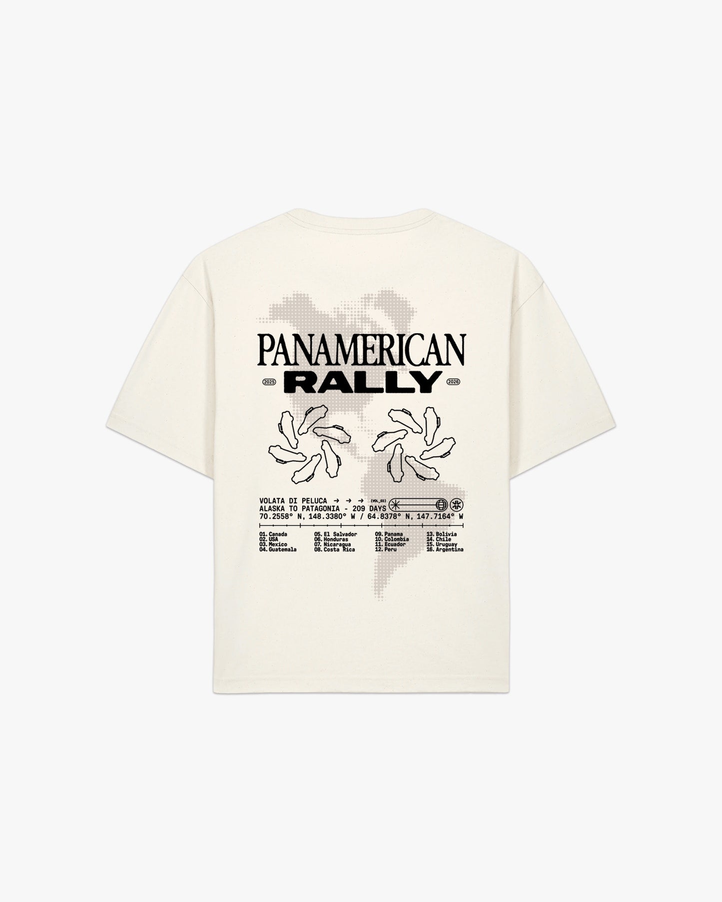 Camiseta 'Panamerican Rally 1998'